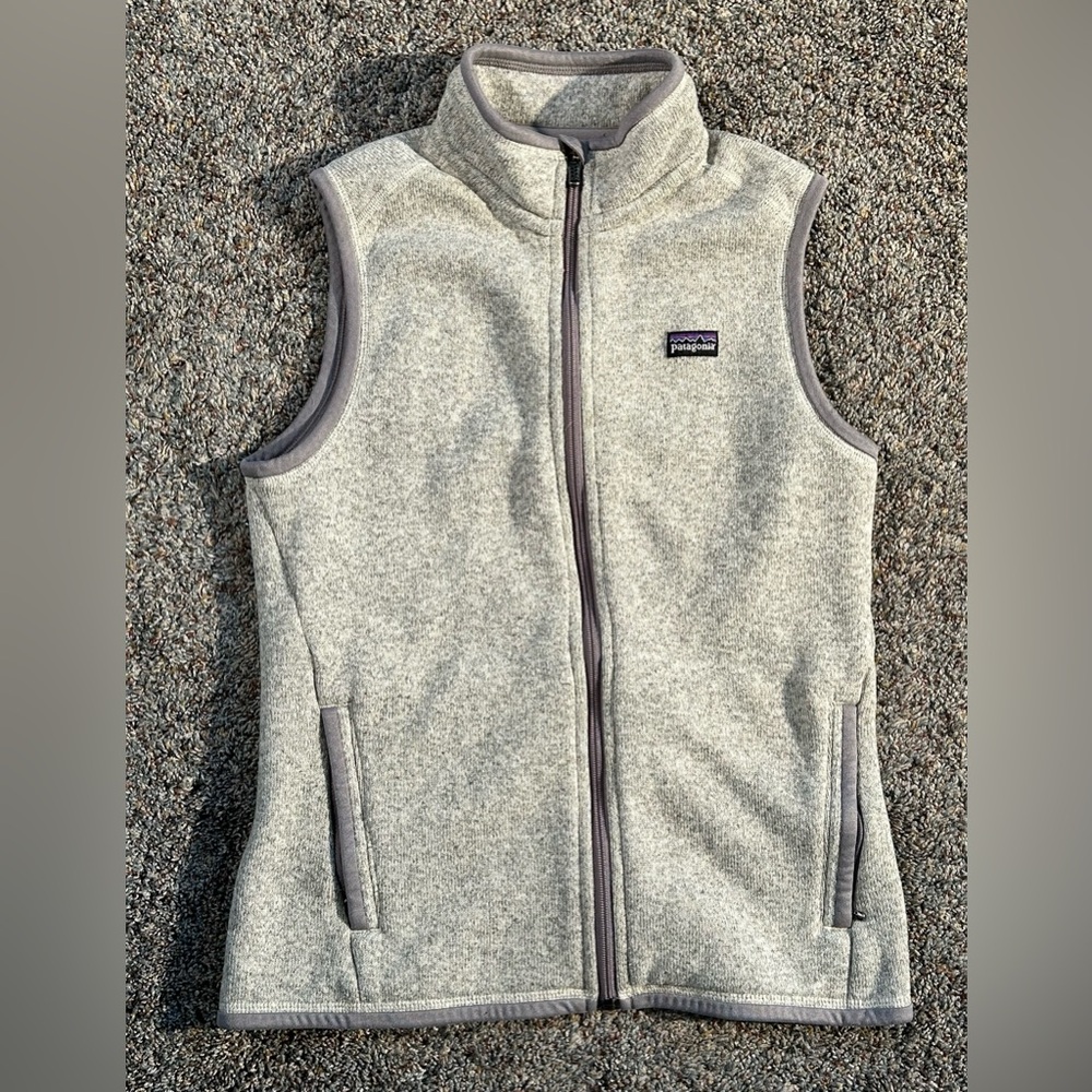 Patagonia Women’s Grey Medium Better Sweater Vest Outdoor CoreWear